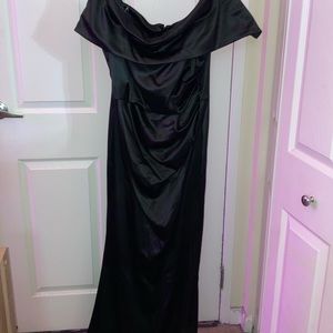 Worn once - floor length gown